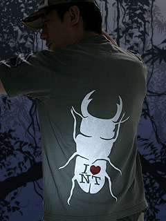 ネイチャージモンオリジナル I LOVE NATURE Tシャツ