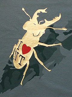 ネイチャージモンオリジナル I LOVE NATURE Tシャツ